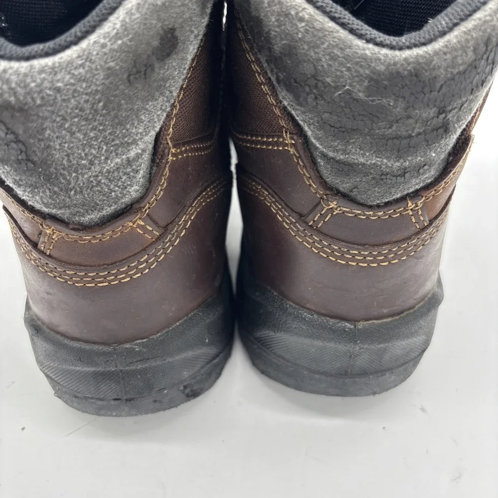 Mens Red Wing Irish Setter 83608 Ely Brn Leather Steel Toe Work Boots Sz 11 D